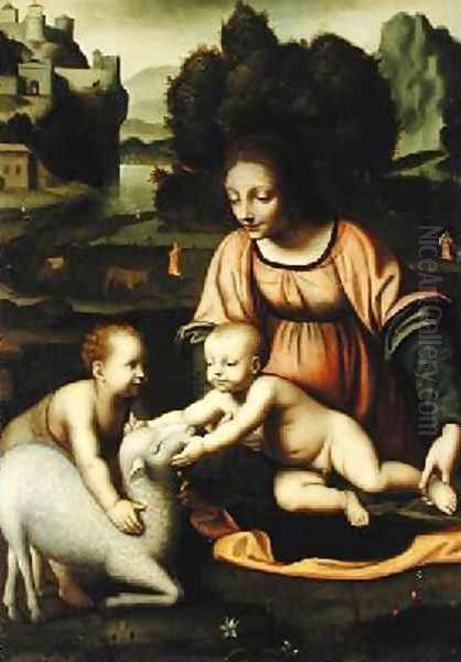 Madonna and Child with St John and the Lamb 1520 - view 1