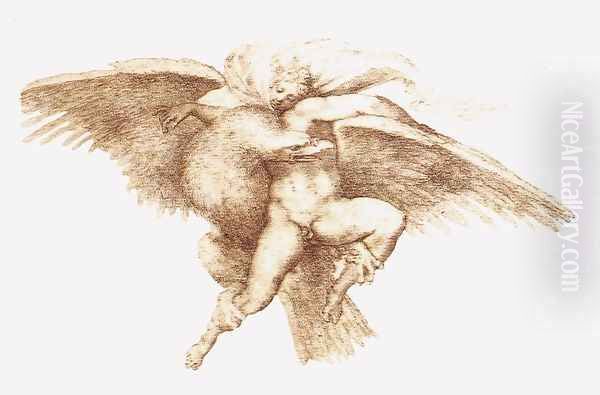 The Rape of Ganymede c. 1533 - view 1