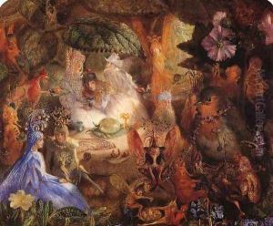 The Captive Robin by John Anster Fitzgerald
