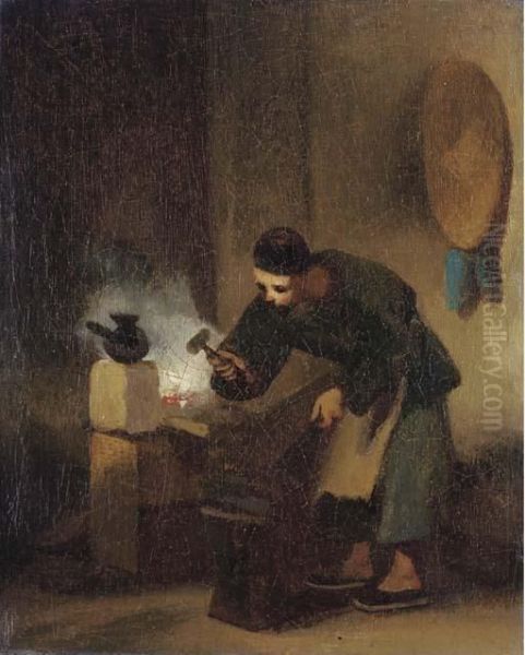 A Chinese Blacksmith - view 1