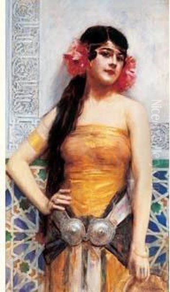 " Odalisque Aux Pavots ". - view 1