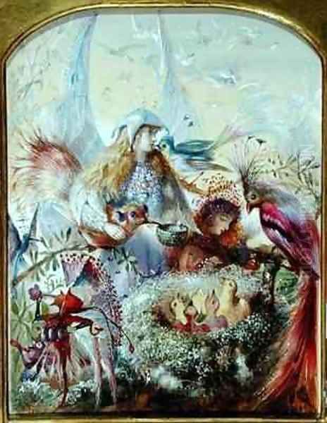 Fairies and a Birds Nest - view 1
