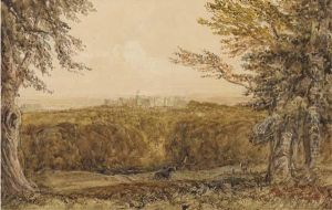 Windsor Castle From The Great Park