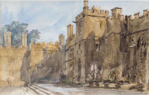 The Courtyard, Haddon Hall - view 1