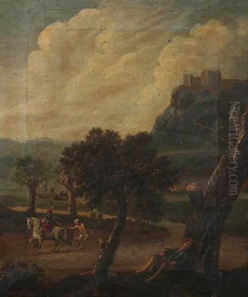 Landscape With St. Martin And The Beggar In The Distance - view 1