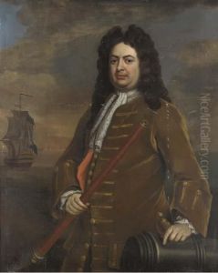 Portrait Of Admiral Sir Thomas Hardy by Michael Dahl