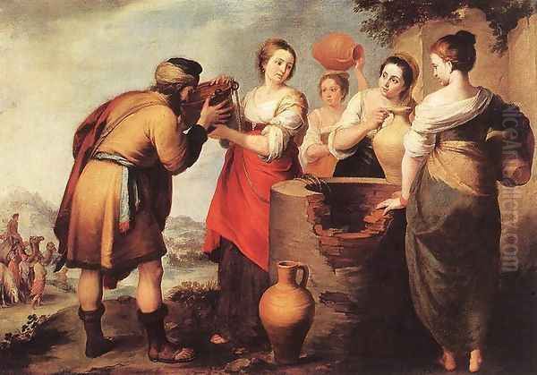 Rebecca and Eliezer c. 1650 - view 1