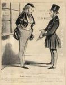 Robert Macaire by Honore Daumier