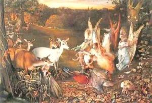 Fairies and Deer by John Anster Fitzgerald