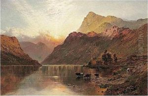 At Sunset Loch Awe N.b.
