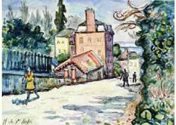 Rue A Honfleur. - view 1