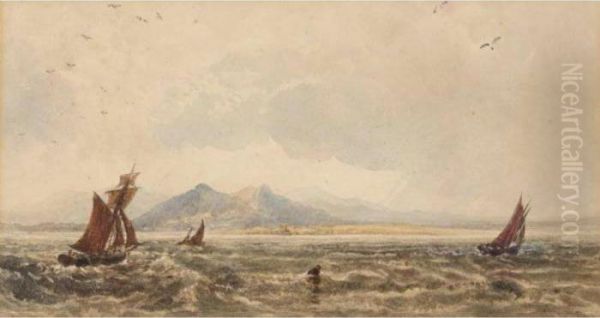 Fishing Boats Off Anglesey - view 1