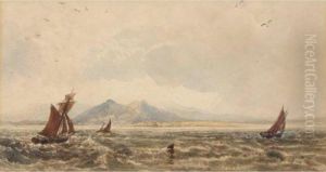 Fishing Boats Off Anglesey by Peter de Wint