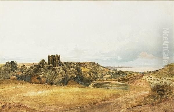 Penryn Castle, North Wales - view 1