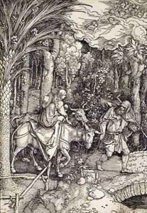 The Flight into Egypt by Durer or Duerer, Albrecht