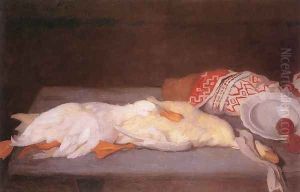 Still-life with Duck 1910 by Karoly Ferenczy