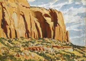 Cliffs Of Betatakin, Canyon Wall by Maynard Dixon