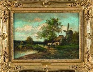 Paysage Au Moulin