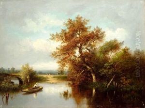Pecheur A L'etang