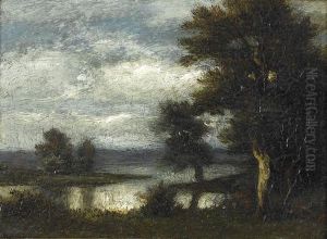 Auenlandschaft by Jules Dupre