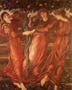 The Garden of the Hesperides 1870-77 by Sir Edward Coley Burne-Jones