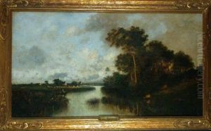 Bucolic River Landscape Bucolic River Landscape