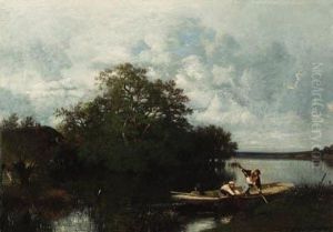 Deux Hommes Dans Un Bateau (two Men In A Boat) Deux Hommes Dans Un Bateau (two Men In A Boat)