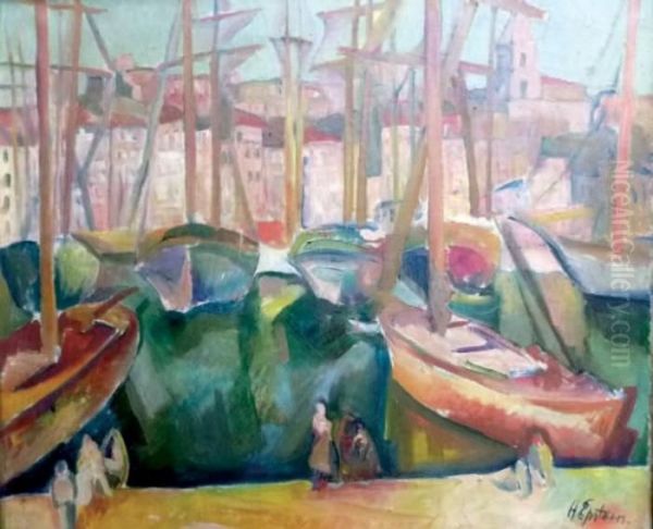 Bateaux Au Port. - view 1