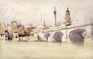 London Bridge 1831 by David Cox