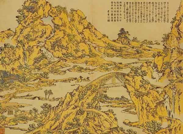 Landscape with a Hundred Bridges - view 1