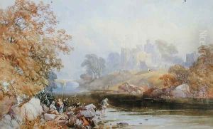 Brougham Castle, 1859 by James Burrell-Smith