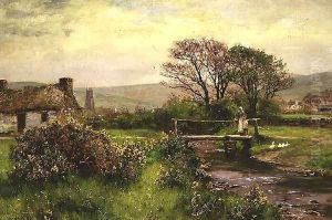 Ballaugh Isle of Man by Henry John Yeend King