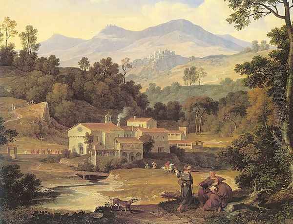The Monastery of St. Francis in Sabine Hills, Rome - view 1