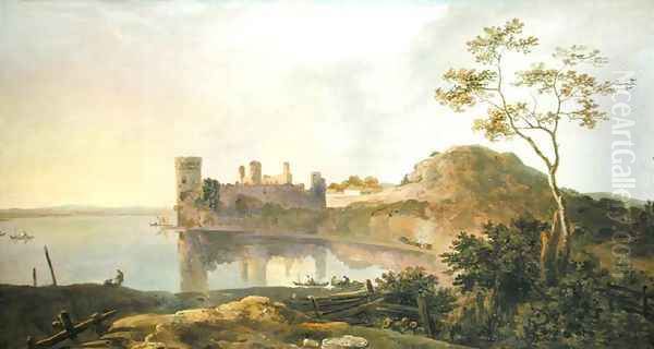 Summer Evening (Caernarvon Castle) c.1764-65 - view 1