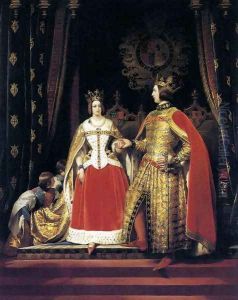 Queen Of Wild Men by Master of the Playing Cards