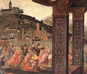 Adoration of the Magi (detail 3) 1488 by Ghirlandaio Domenico