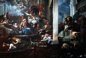 Death in Venice, 1666 by Antonio Zanchi