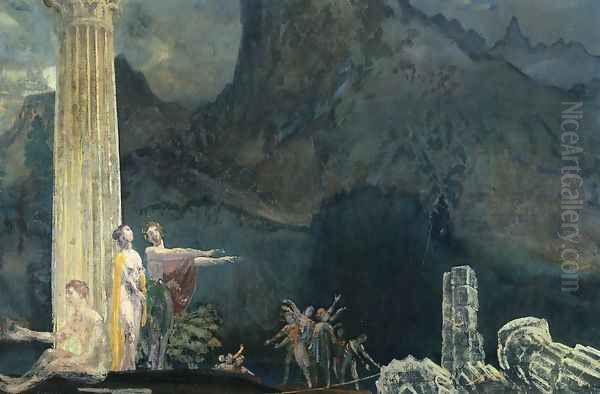 Builders of the Temple - view 1