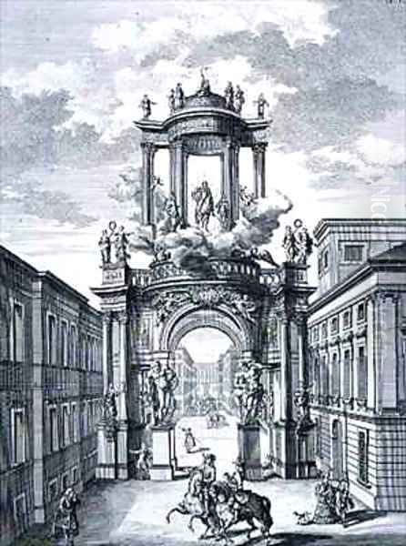 Triumphal Arch Vienna - view 1
