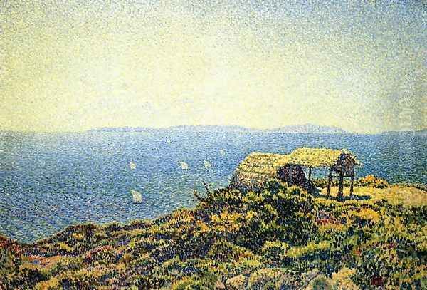 Ile du Levant, View from Cape Benat, Brittany - view 1