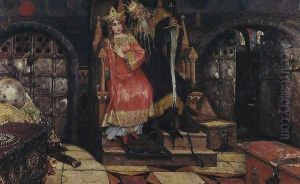 Kashchei the Immortal. (1917-1928) by Viktor Vasnetsov