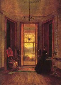 A Home on the Hudson by Thomas Worthington Whittredge