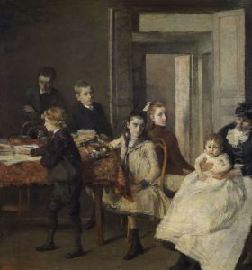 The Children of Francois van Rysselberghe by Theo van Rysselberghe