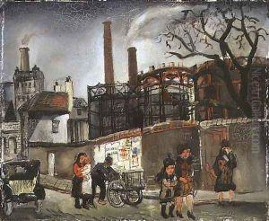 Street Scene in Paris, 1926