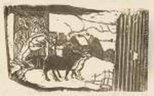 Le Calvaire Breton by Paul Gauguin