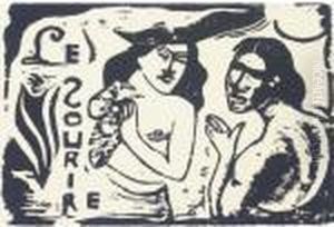Titre Pour 'le Sourire' by Paul Gauguin