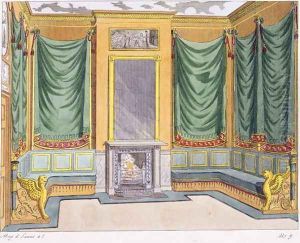 Room Design, George Smith, from Magazin des Luxus, Paris and Leipzig Vol IV, 19th century by George Smith