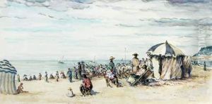 Sur La Plage by Paul-Elie Gernez