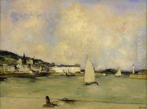 Vue Du Port De Honfleur
