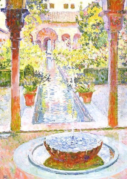 The Gardens of Generalife in Grenada - view 1